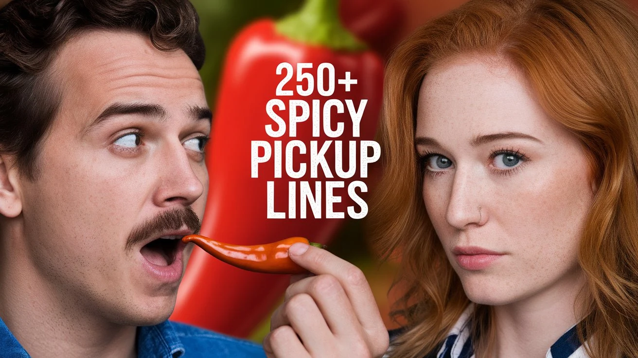 250+ Spicy Pickup Lines