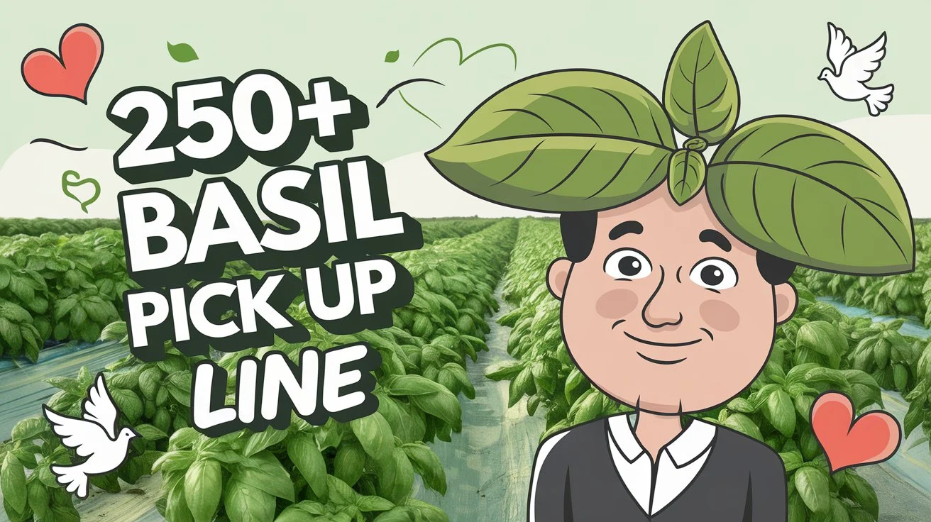 250+ Basil Pick Up Line