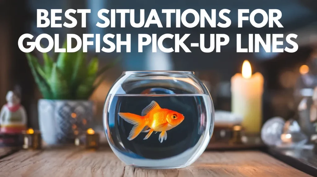 best-situations-for-goldfish-pick-up-lines