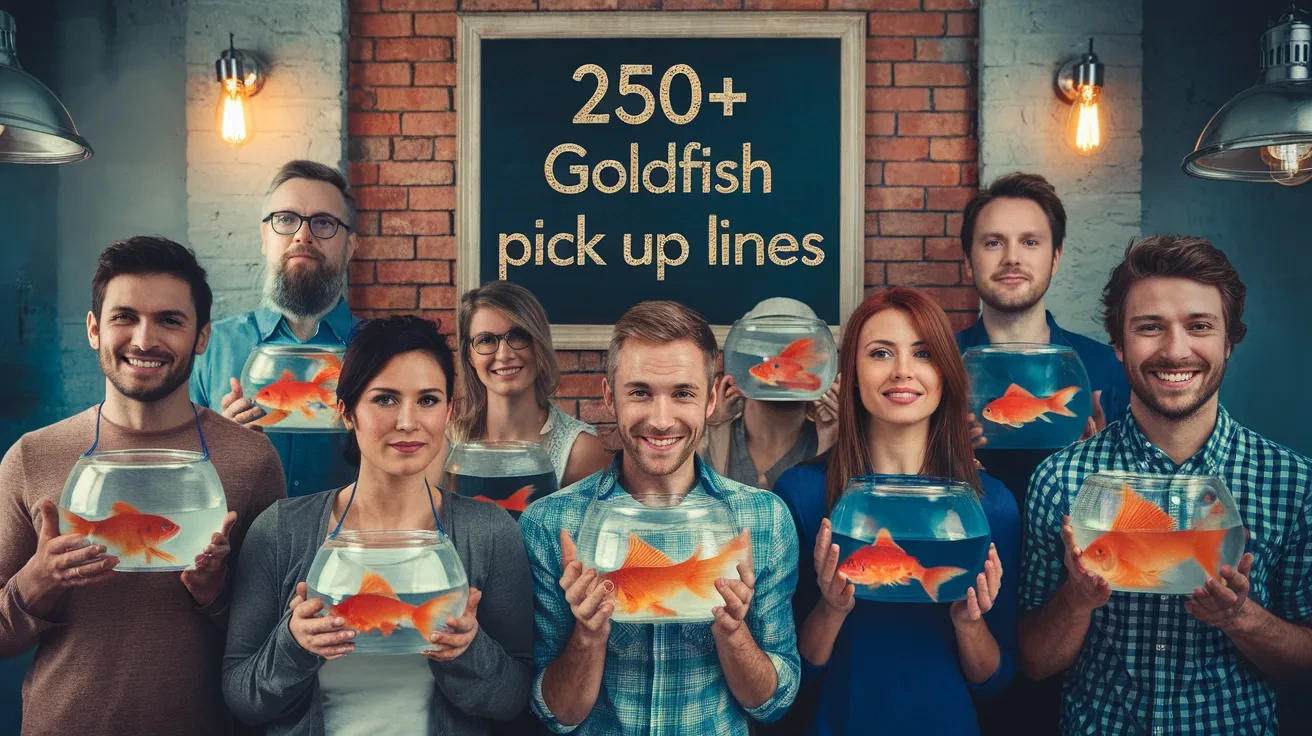250+ Goldfish Pick Up Lines