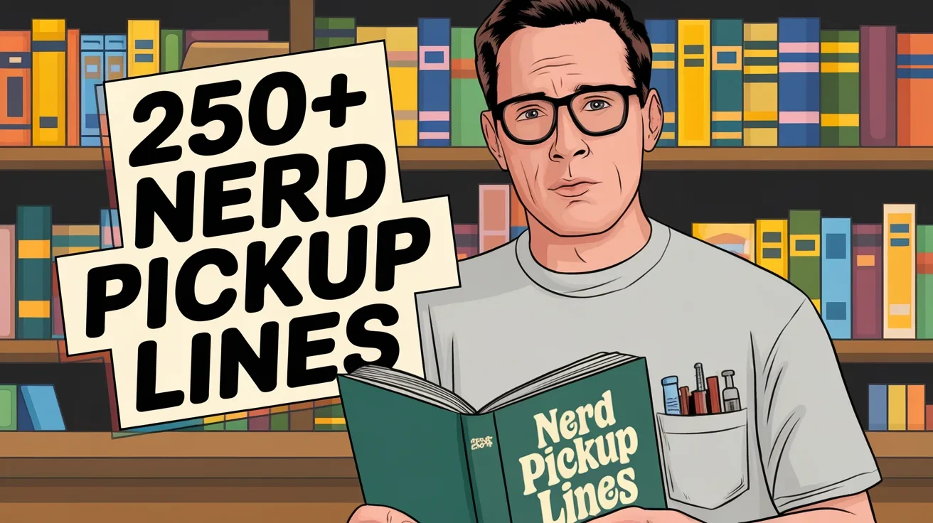 250+ Nerd Pickup Lines