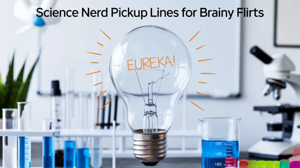 Science Nerd Pickup Lines for Brainy Flirts