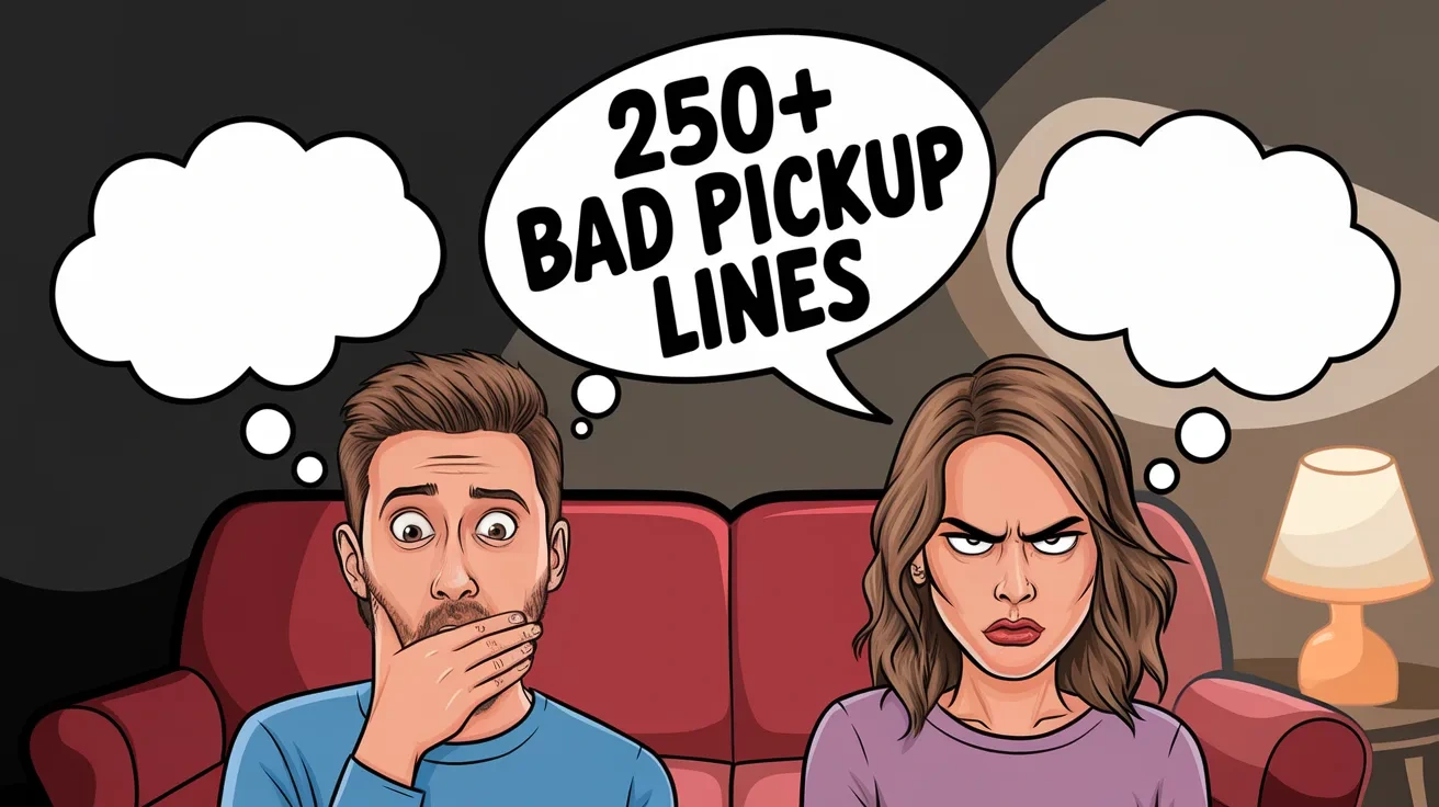 250+ Bad Pickup Line
