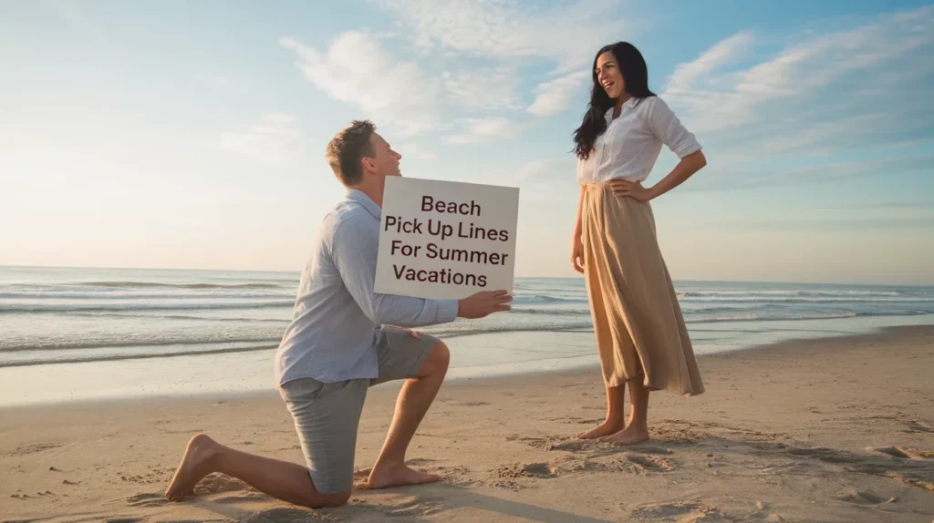 Beach Pick Up Lines for Summer Vacations