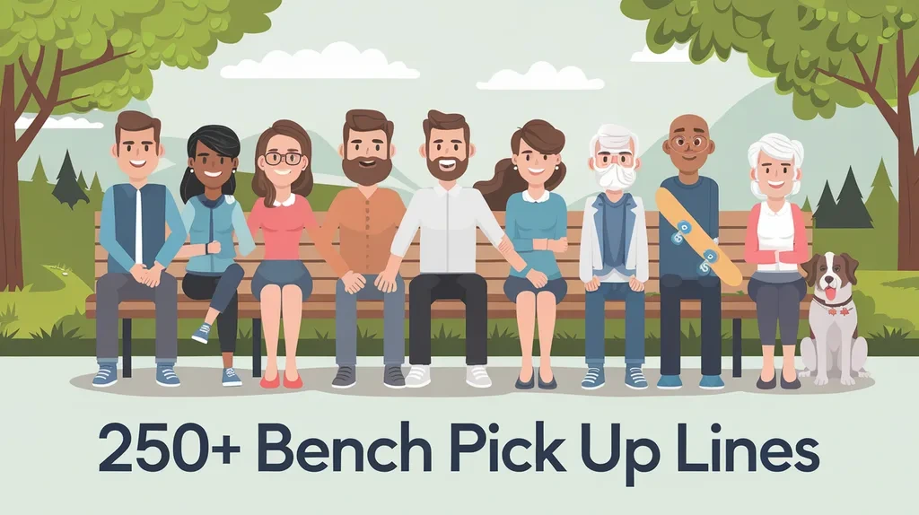 Bench Pick Up Lines