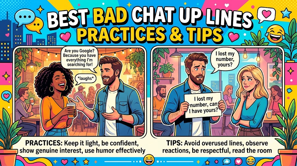 Best Bad Chat Up Lines Practices and Tips