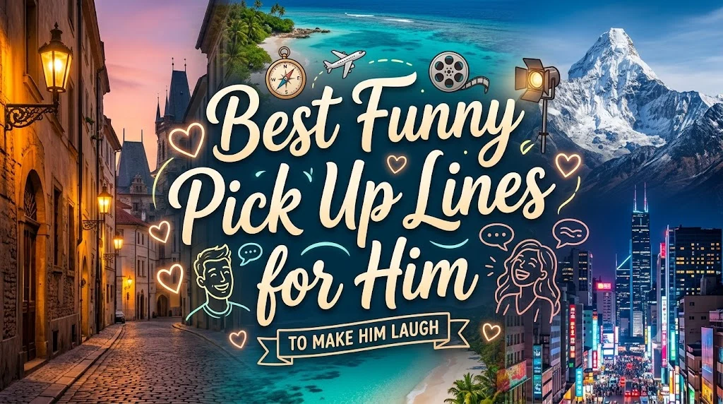 Best Funny Pick Up Lines for Him
