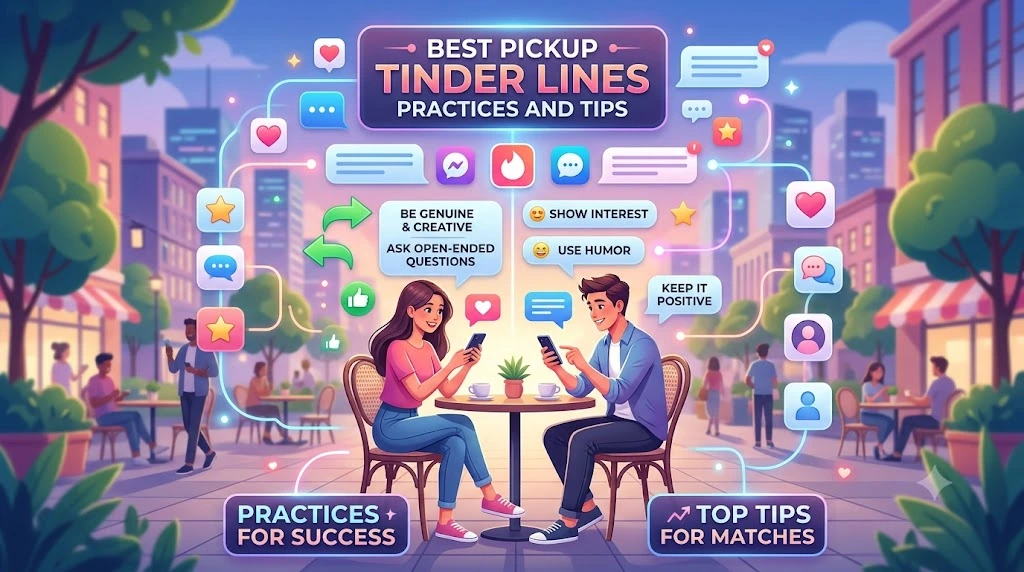Best Pickup Tinder Lines Practices and Tips