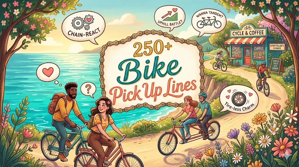 Bike Pick Up Lines