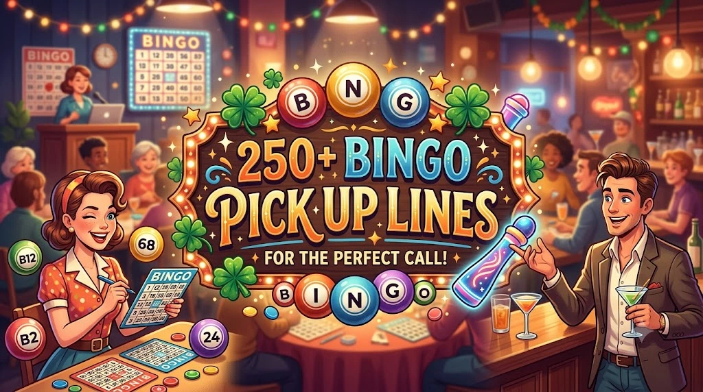 Bingo Pick Up Lines