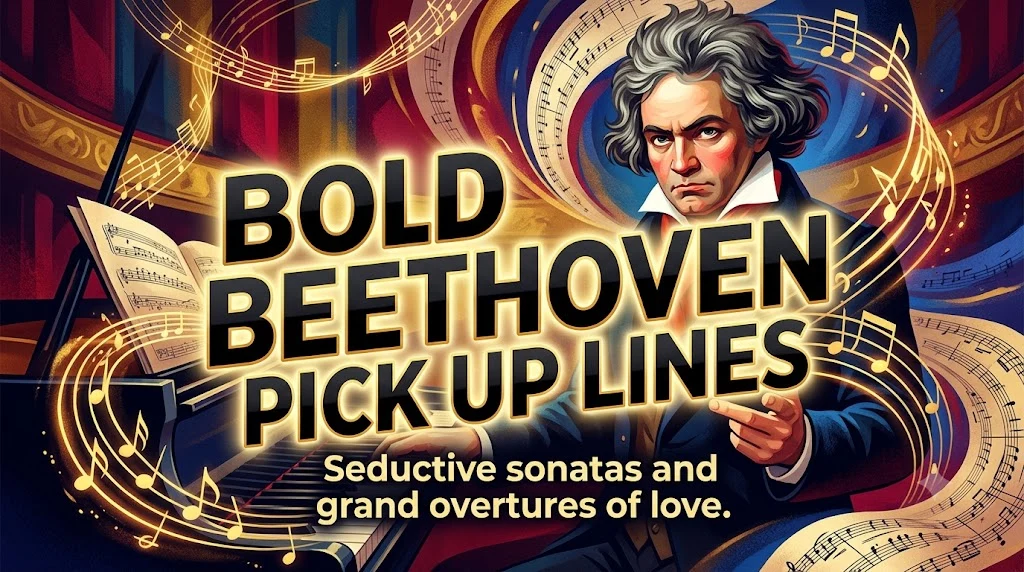 Bold Beethoven Pick Up Lines