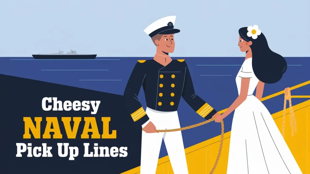Cheesy Naval Pick Up Lines