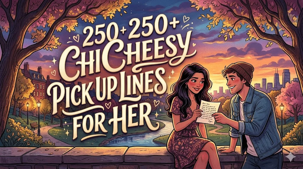 Cheesy Pick Up Lines for Her