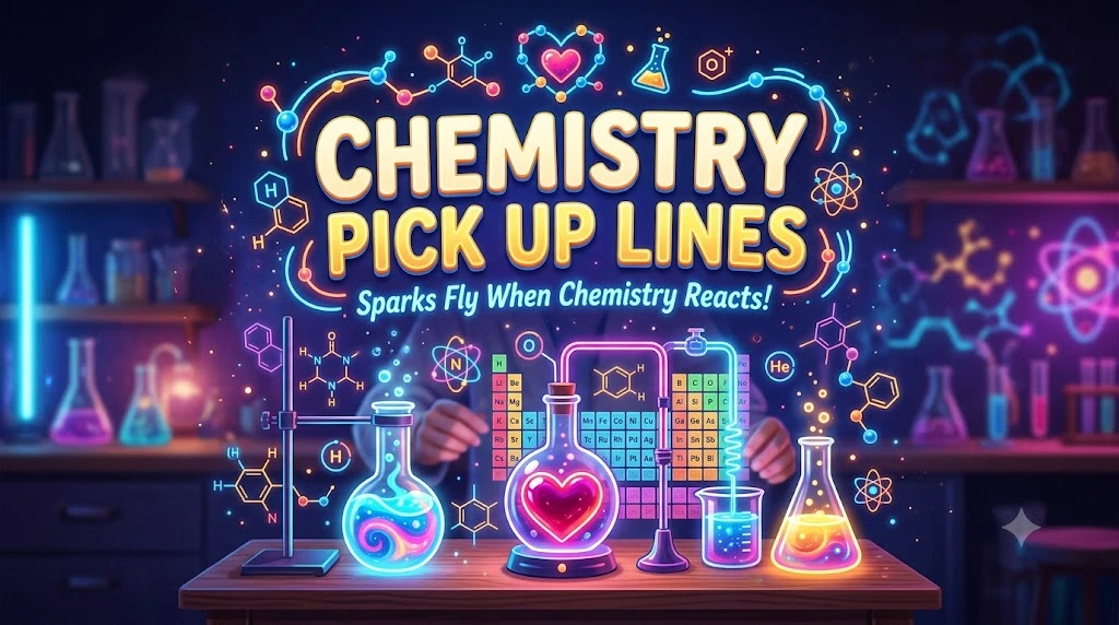 Chemistry Pick Up Lines