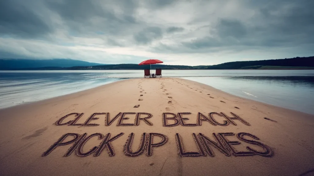 Clever Beach Pick Up Lines