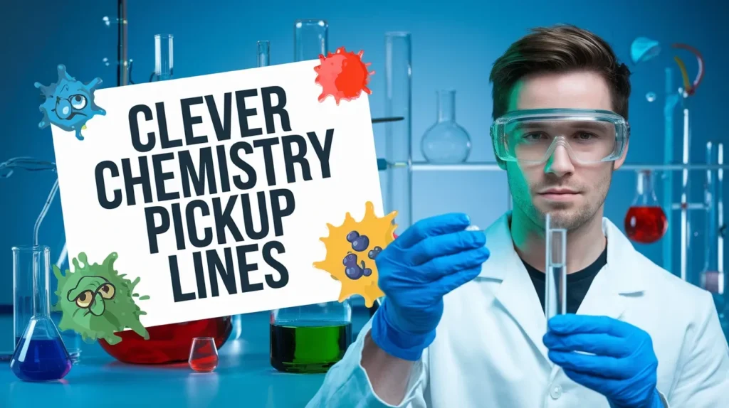 Clever Chemistry Pickup Lines
