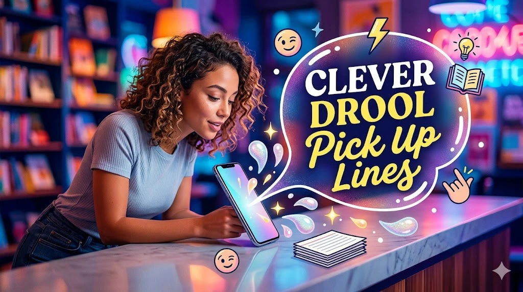 Clever Drool Pick Up Lines