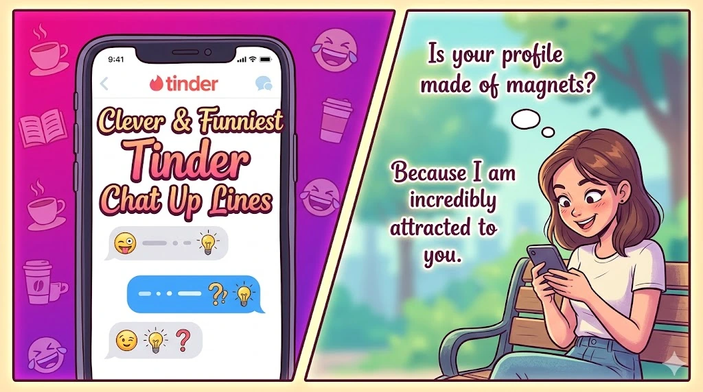 Clever Funniest Tinder Chat Up Lines