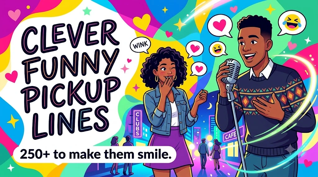 Clever Funny Pickup Lines