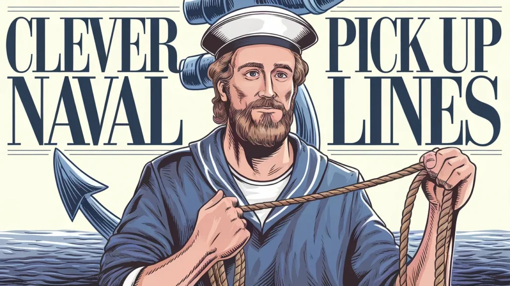 Clever Naval Pick Up Lines