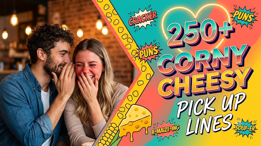 Corny Cheesy Pick Up Lines