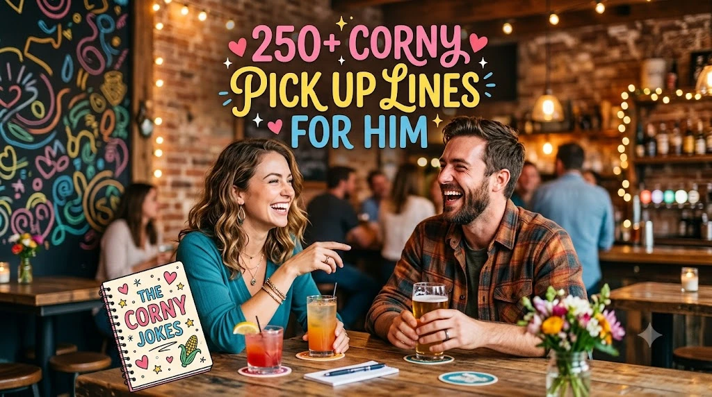 Corny Pick Up Lines for Him