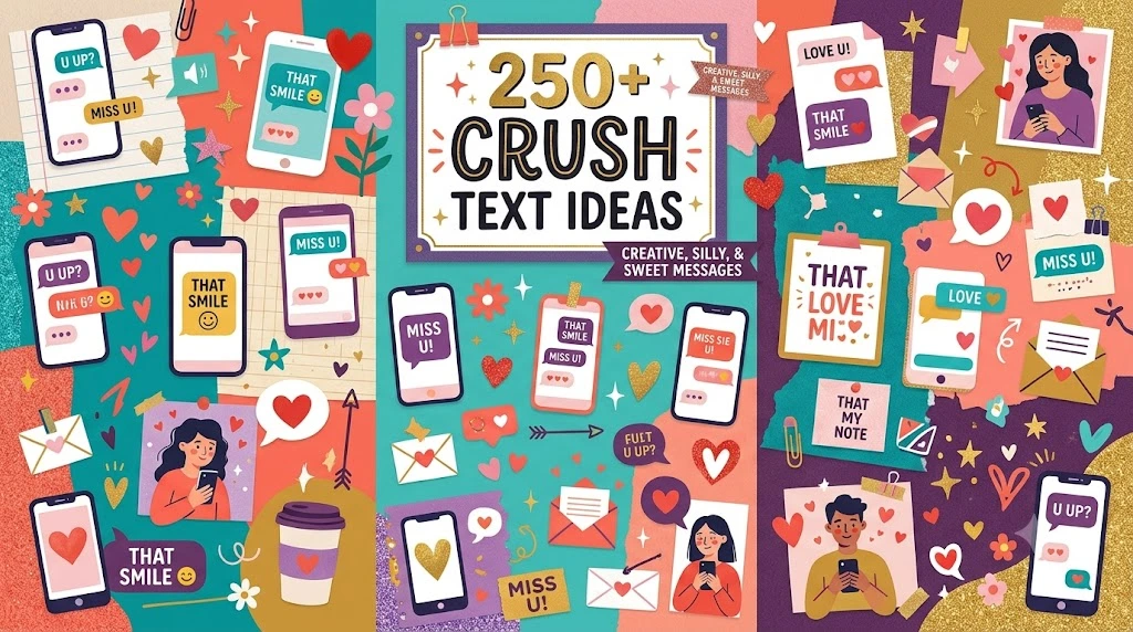 Crush Text Ideas