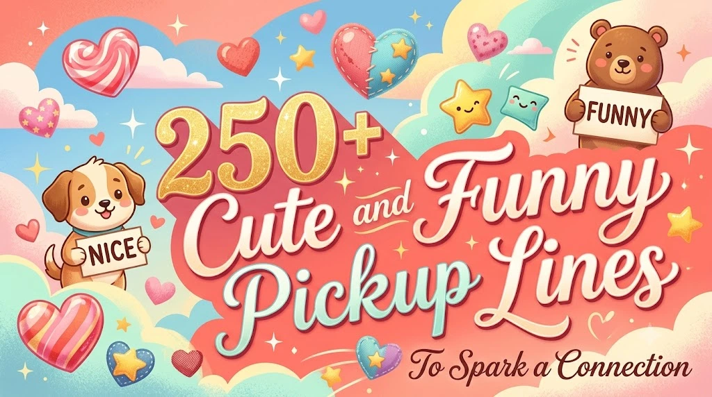 Cute and Funny Pickup Lines