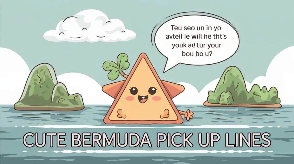 Cute Bermuda Pick Up Lines