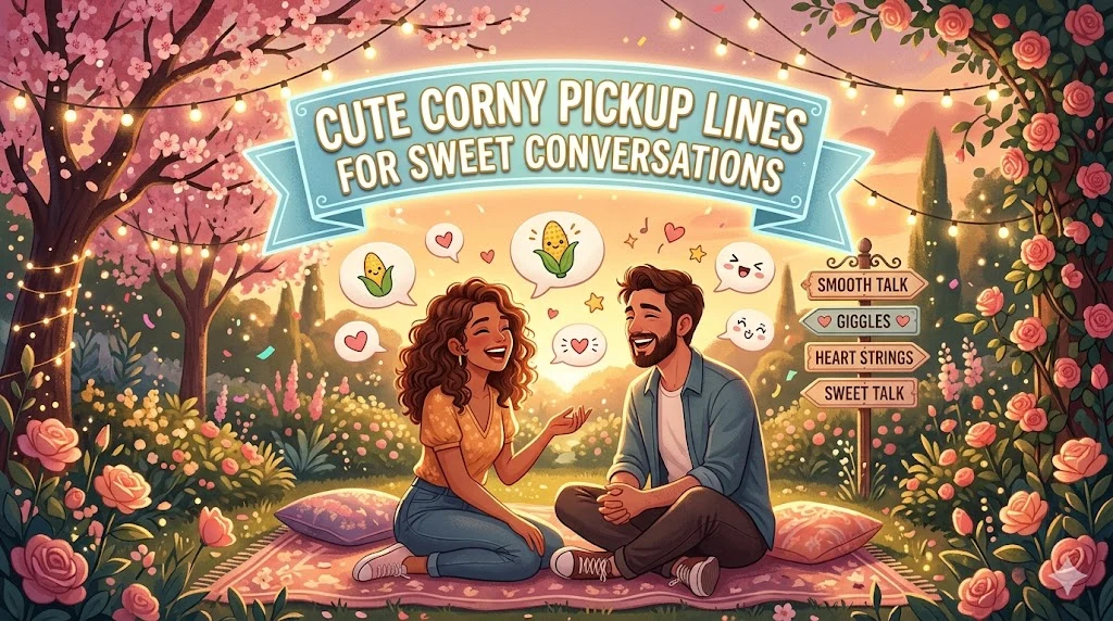 Cute Corny Pickup Lines for Sweet Conversations