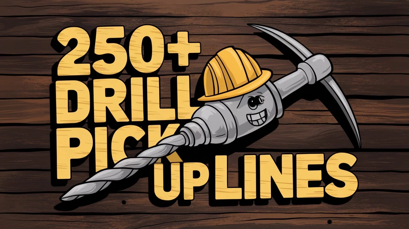 Drill Pick Up Lines