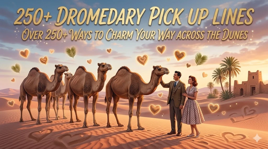 Dromedary Pick Up Lines
