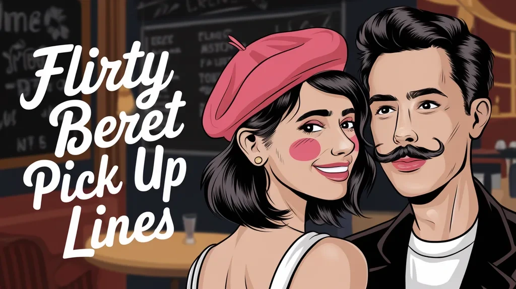 Flirty Beret Pick Up Lines