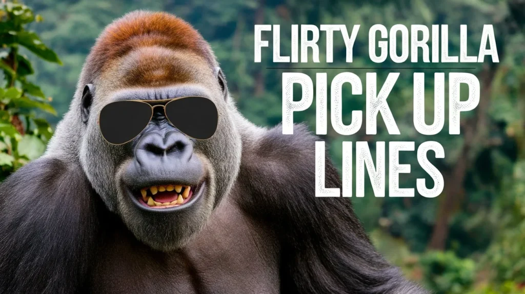 Flirty Gorilla Pick Up Lines