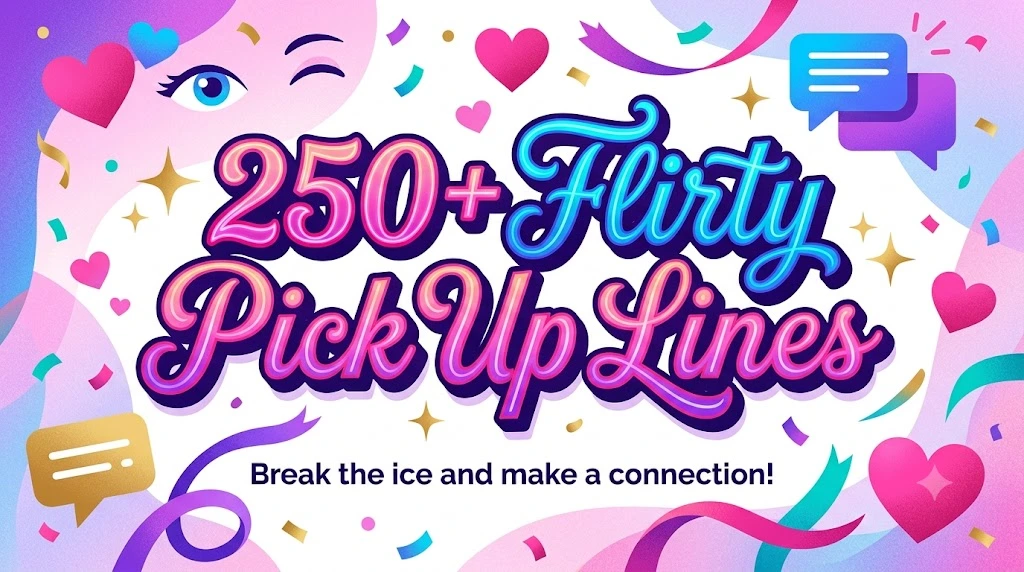 Flirty Pick Up Lines