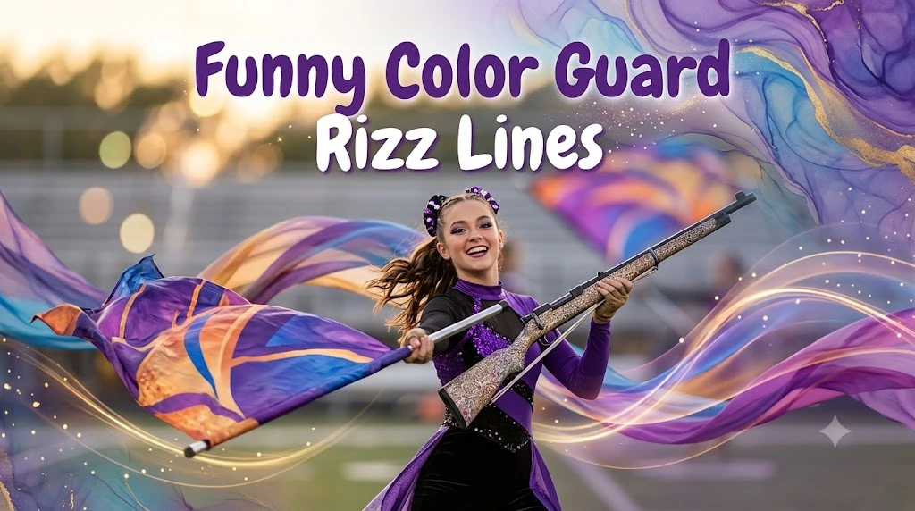 Funny Color Guard Rizz Lines