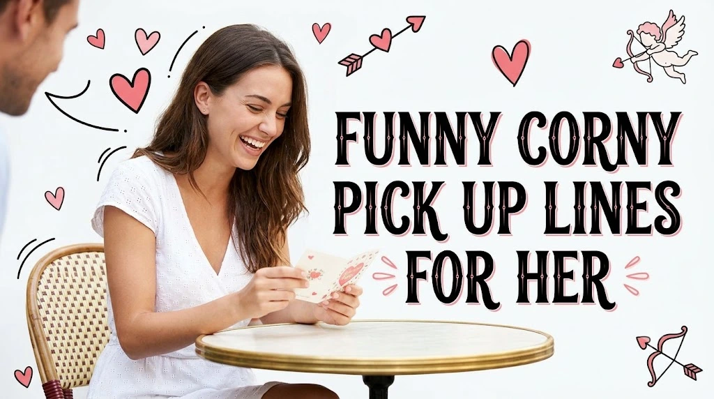 Funny Corny Pick Up Lines for Her