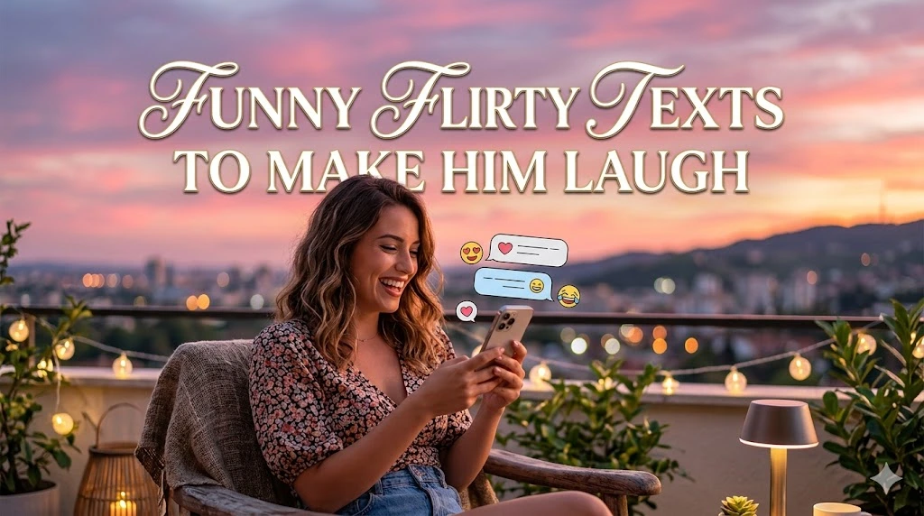 Funny Flirty Texts to Make Him Laugh