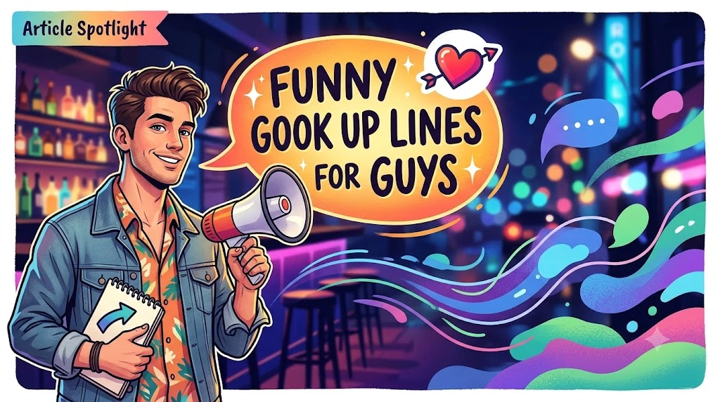 Funny Good Pick Up Lines for Guys