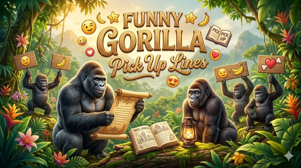 Funny Gorilla Pick Up Lines
