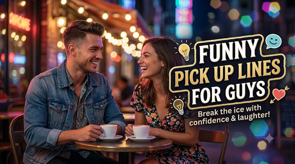 Funny Pick Up Lines for Guys