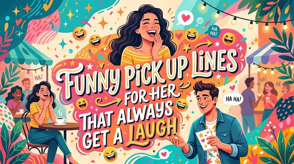 Funny Pick Up Lines for Her That Always Get a Laugh