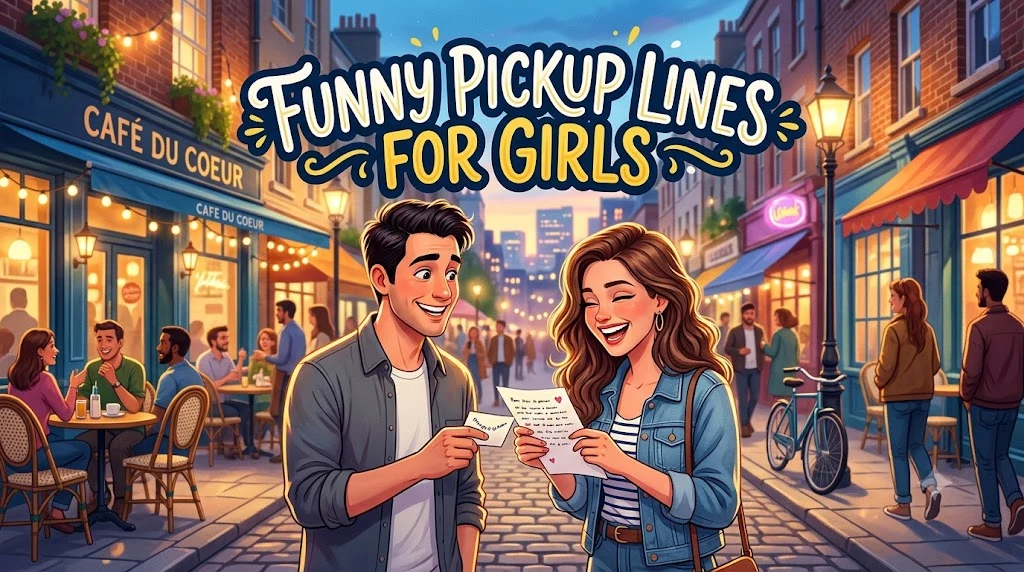 Funny Pickup Lines for Girls