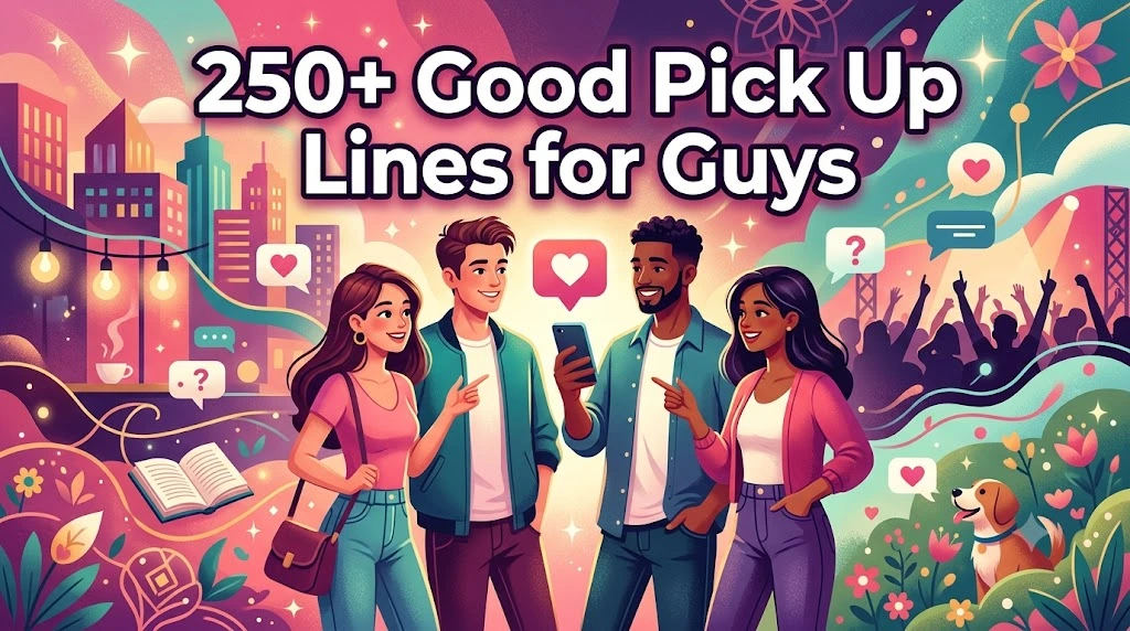Good Pick Up Lines for Guys