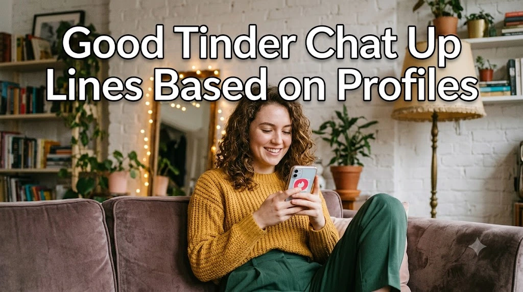 Good Tinder Chat Up Lines Based on Profiles