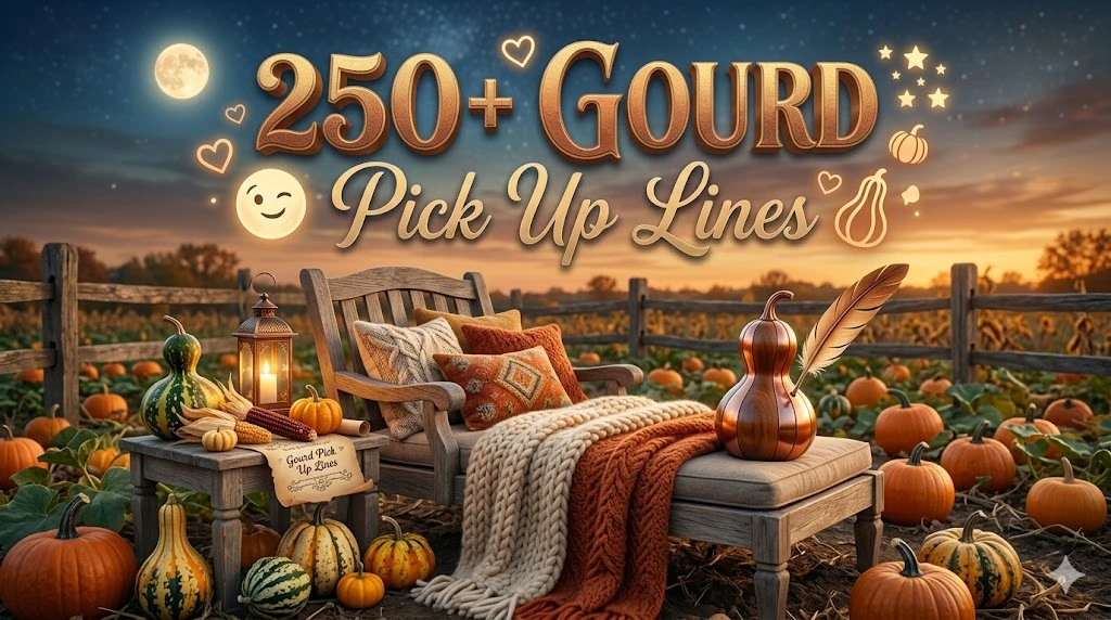 Gourd Pick Up Lines