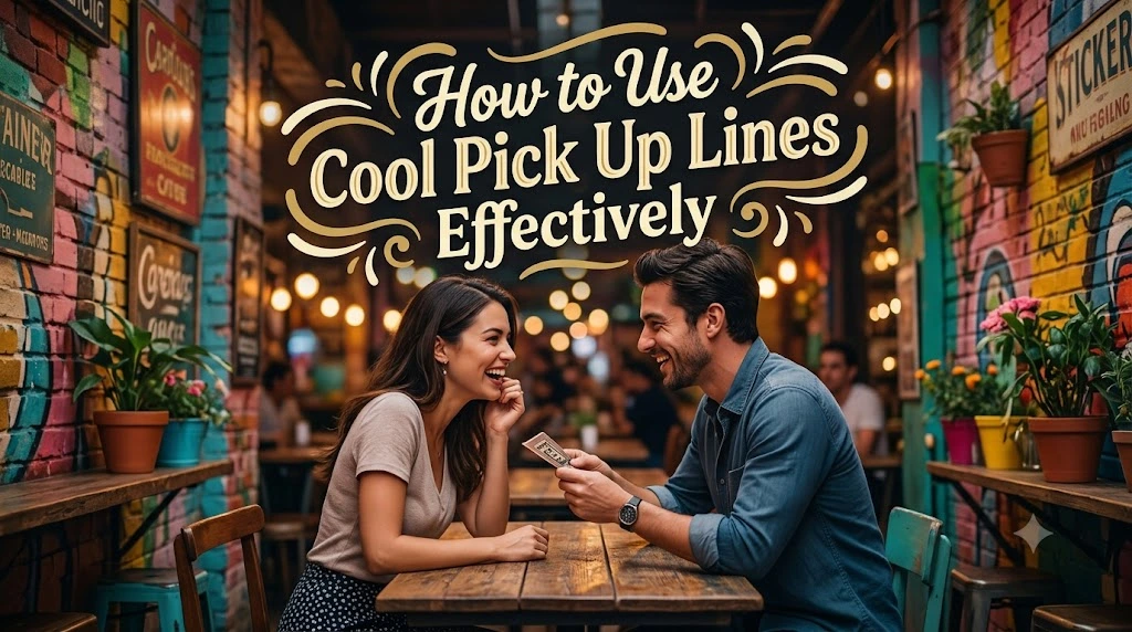 How to Use Cool Pick Up Lines Effectively
