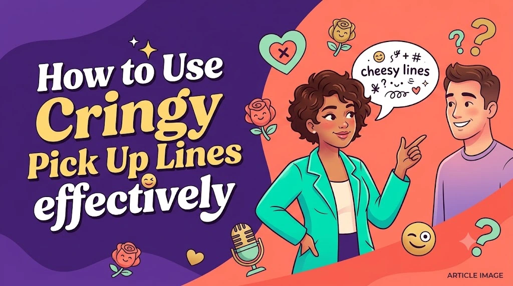How to Use Cringy Pick Up Lines Effectively