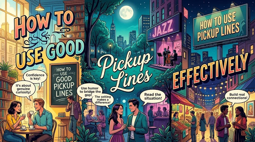 How to Use Good Pickup Lines Effectively