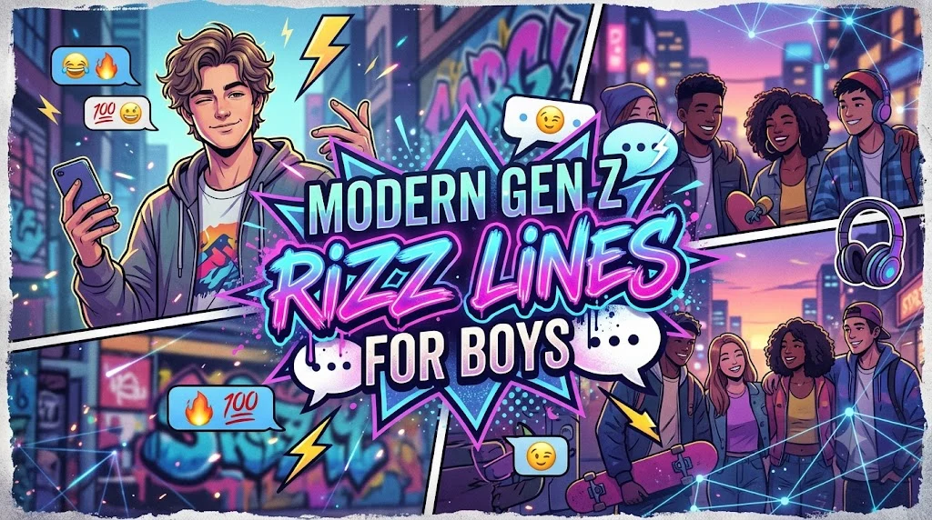 Modern Gen Z Rizz Lines for Boys